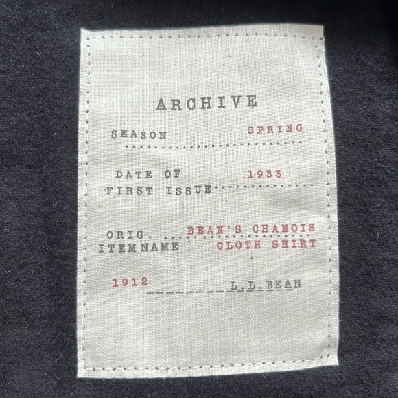 L.L. Bean Chamois Shirt - Picture 4 of 4